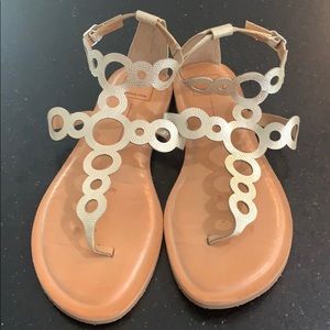 Dolce vita gladiator t-strap sandals sz 10